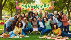 Hug a Vegetarian Day