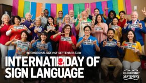 International Day of Sign Language