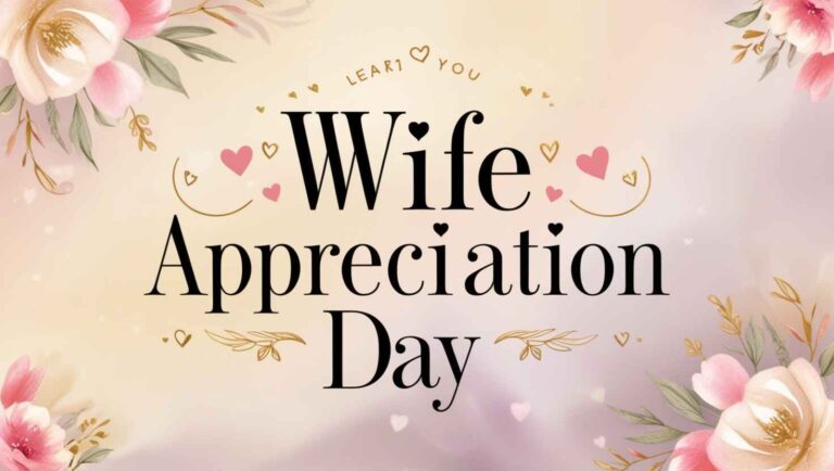 Wife Appreciation Day: Celebrating Love and Devotion on September 15th